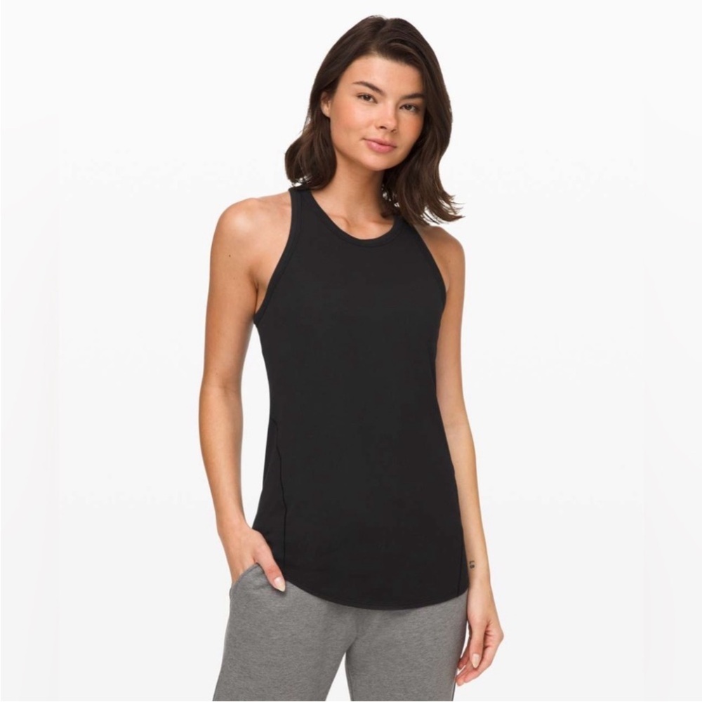 Lululemon Full Day Ahead Tank in Black Size 6